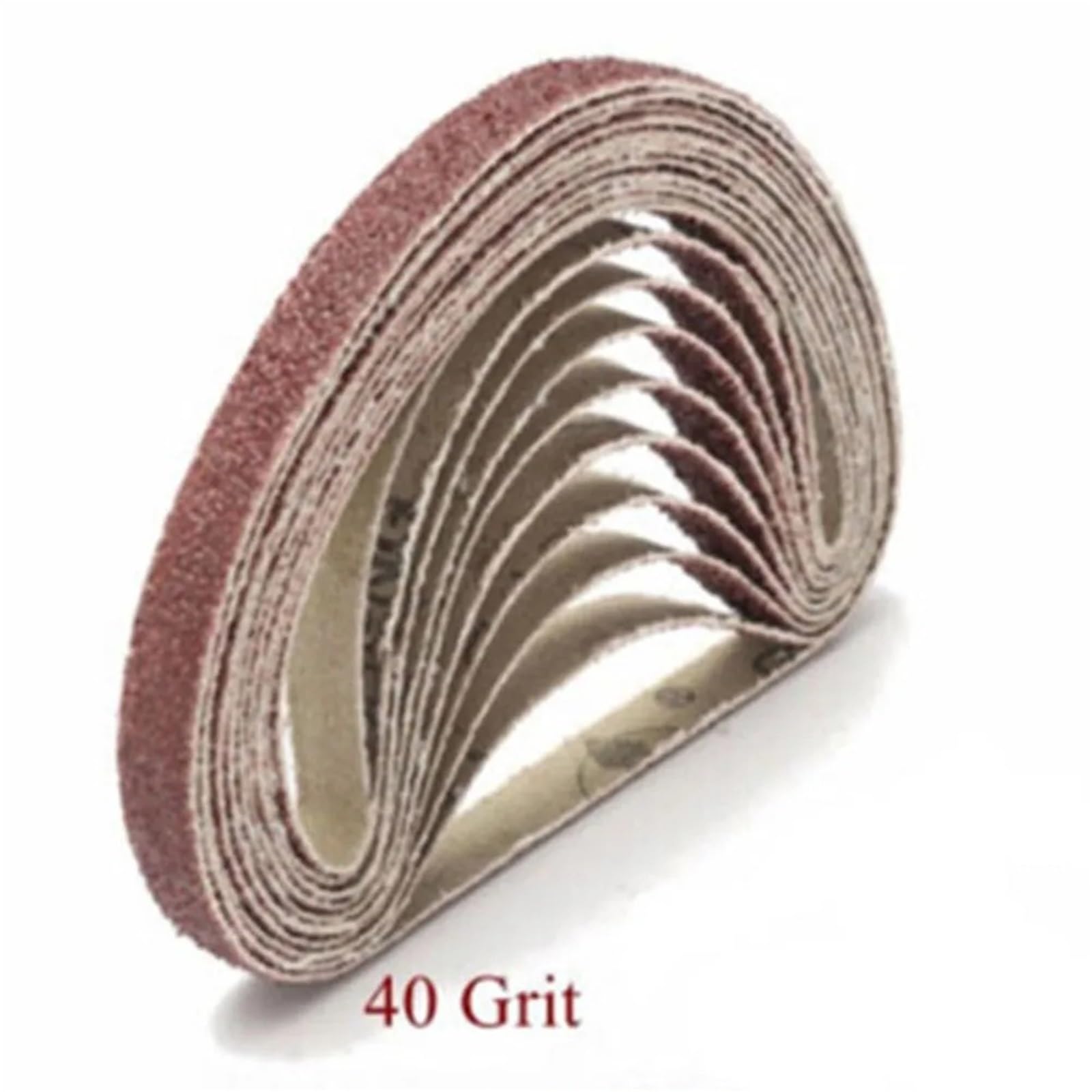 Papier ścierny, pas ścierny, 50 szt./zestaw pasów ściernych, taśmy ścierne do szlifierek 10x330 mm, pilniki, szlifierki, szlifierki taśmowe, narzędzia ścierne, drewno, miękki metal, polerowanie(50pcs