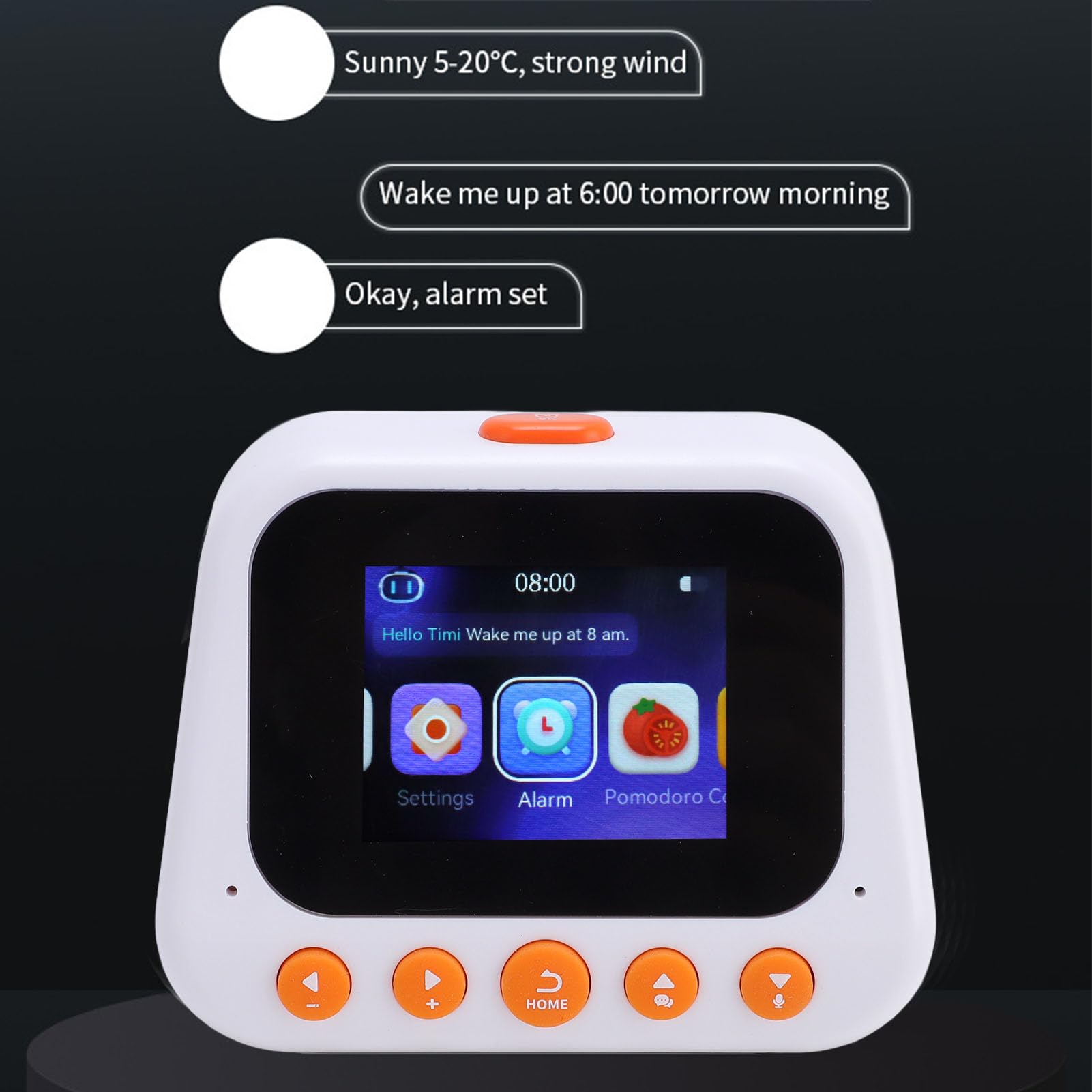 Asixxsix Robots Smart Talking,2 en 1 Voice AI Robot de Aprendizaje Inteligente, Robot Interactivo con Traducción Multifuncional de Voz, para Regalos de Cumpleaños para Niñas y Niños