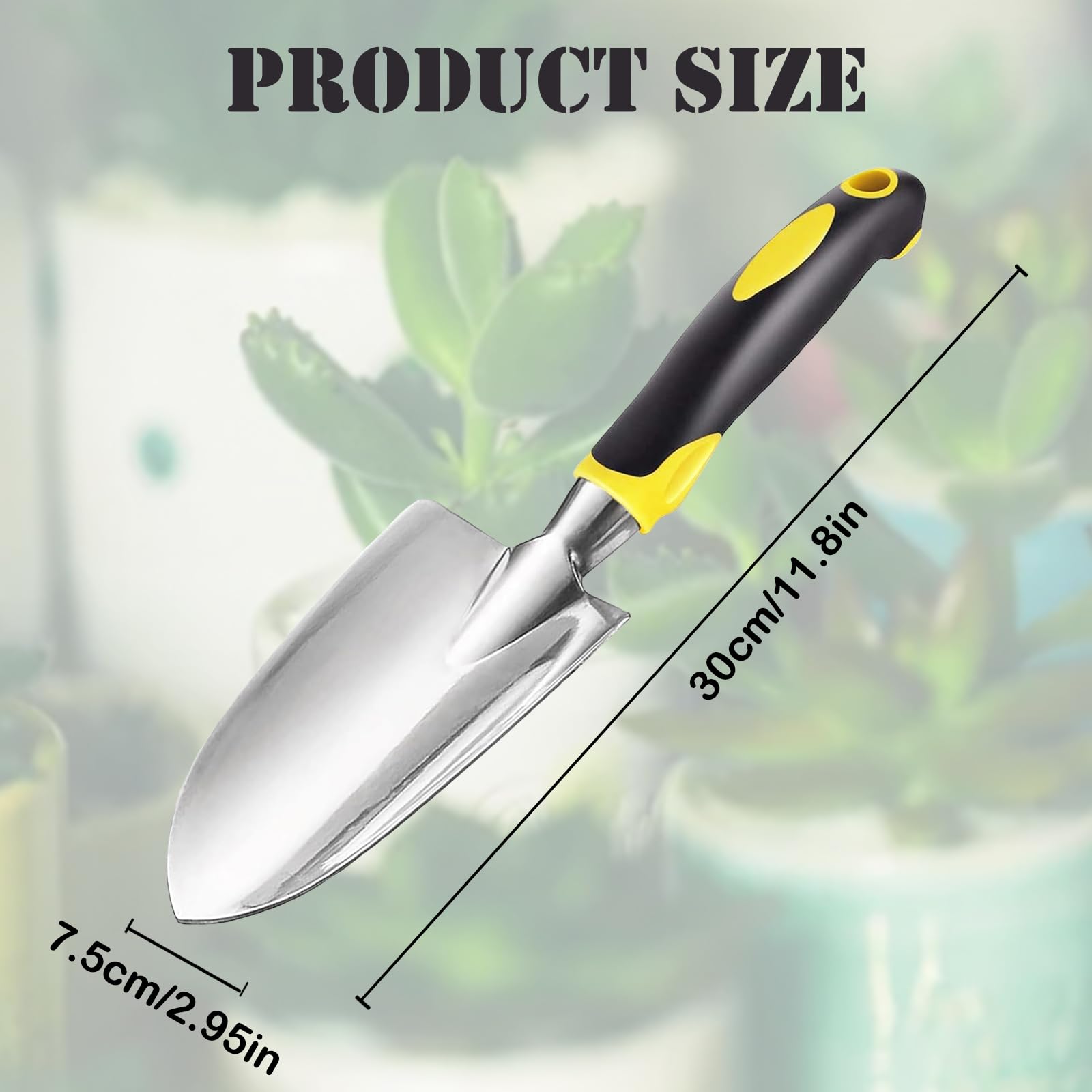 Set 3 Palette Per Terreno Bonsai In Acciaio Inossidabile – Con Setaccio A Maglia Fine, Per Piante Grasse E Interni, Misure Diverse