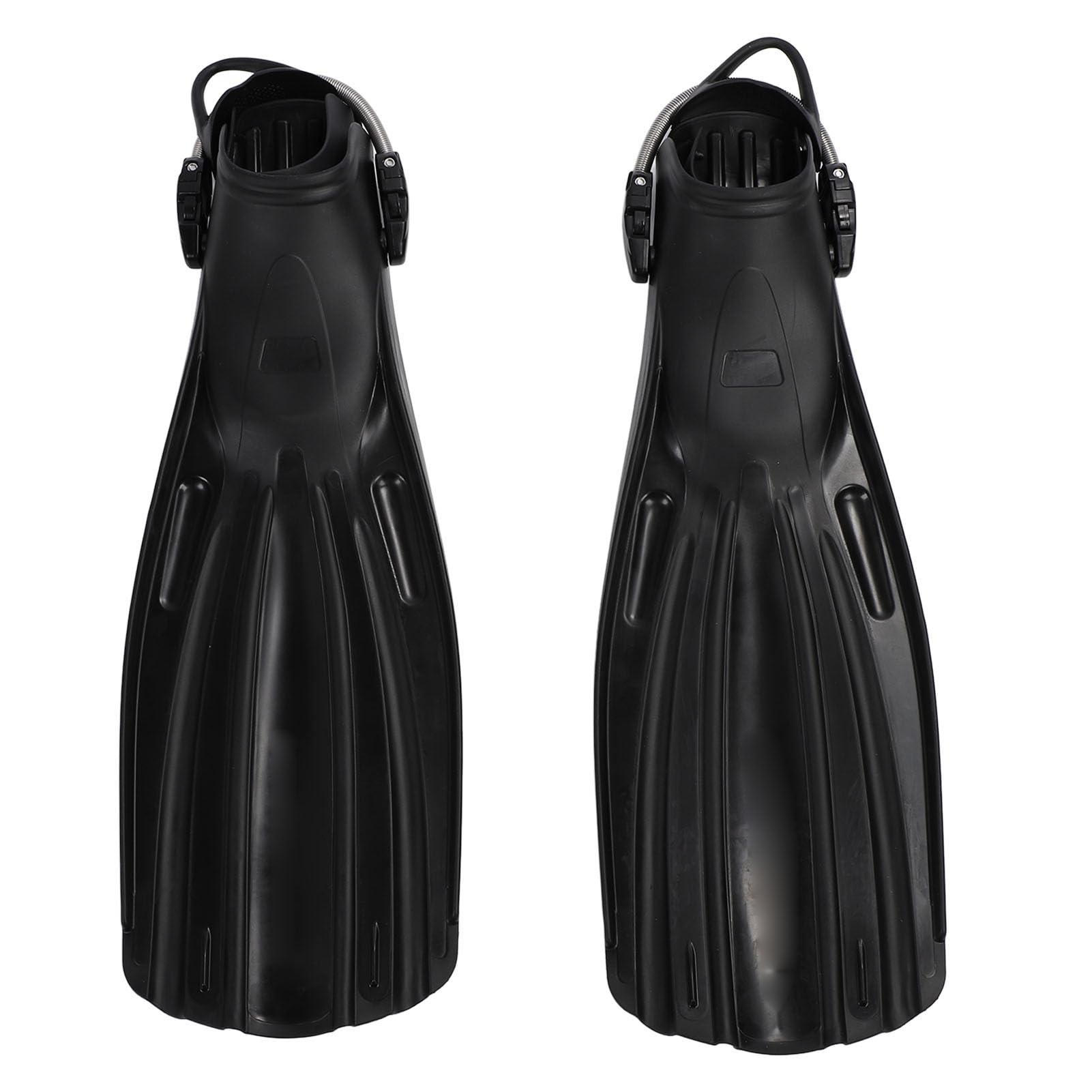 Generic Aleta para Pies Subacuática Diseño Ergonómico Negro Premium para Buceo y Apnea 2 Piezas