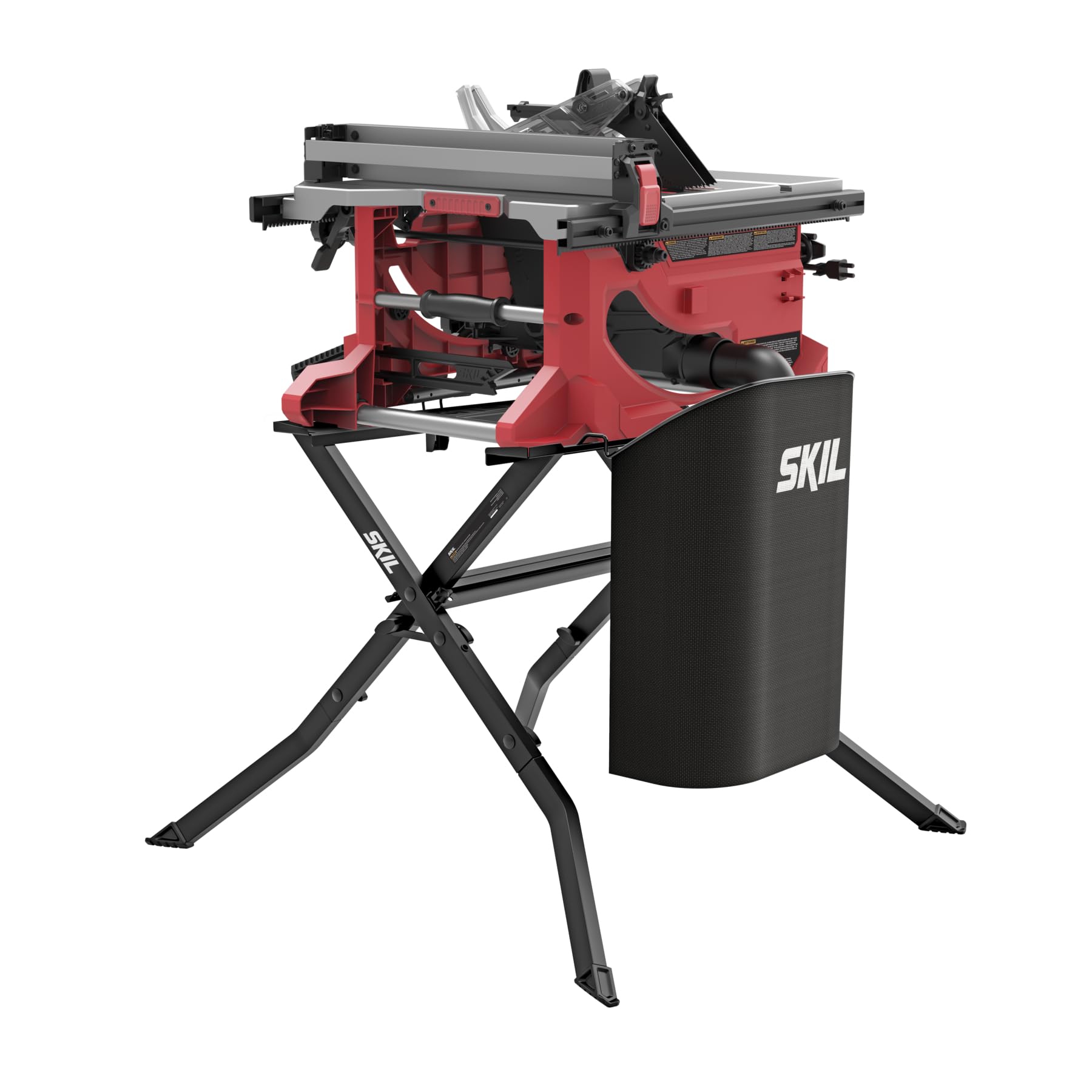 SKIL Sierra de mesa compacta y soporte plegable de 15 amperios, 8-1/4 pulgadas, TS6338-00