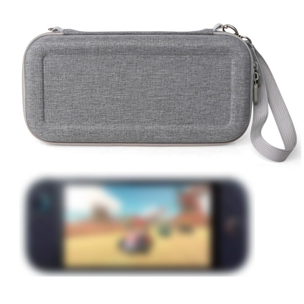 Custodia antiurto EVA per console Nintendo Switch 2, grigio, 30 x 15 x 8 cm