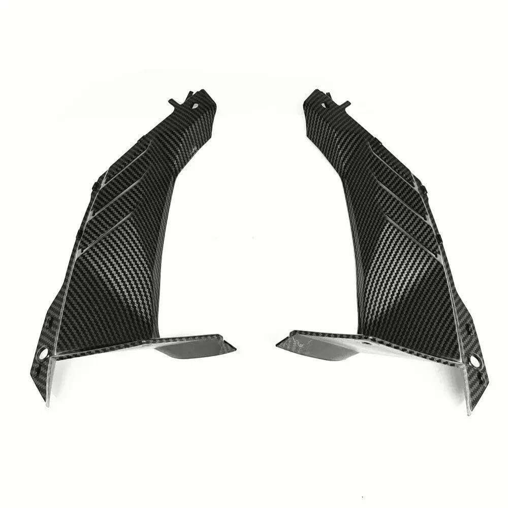 カーボンファイバーカラーアッパーフロントダッシュエアカバーフェア