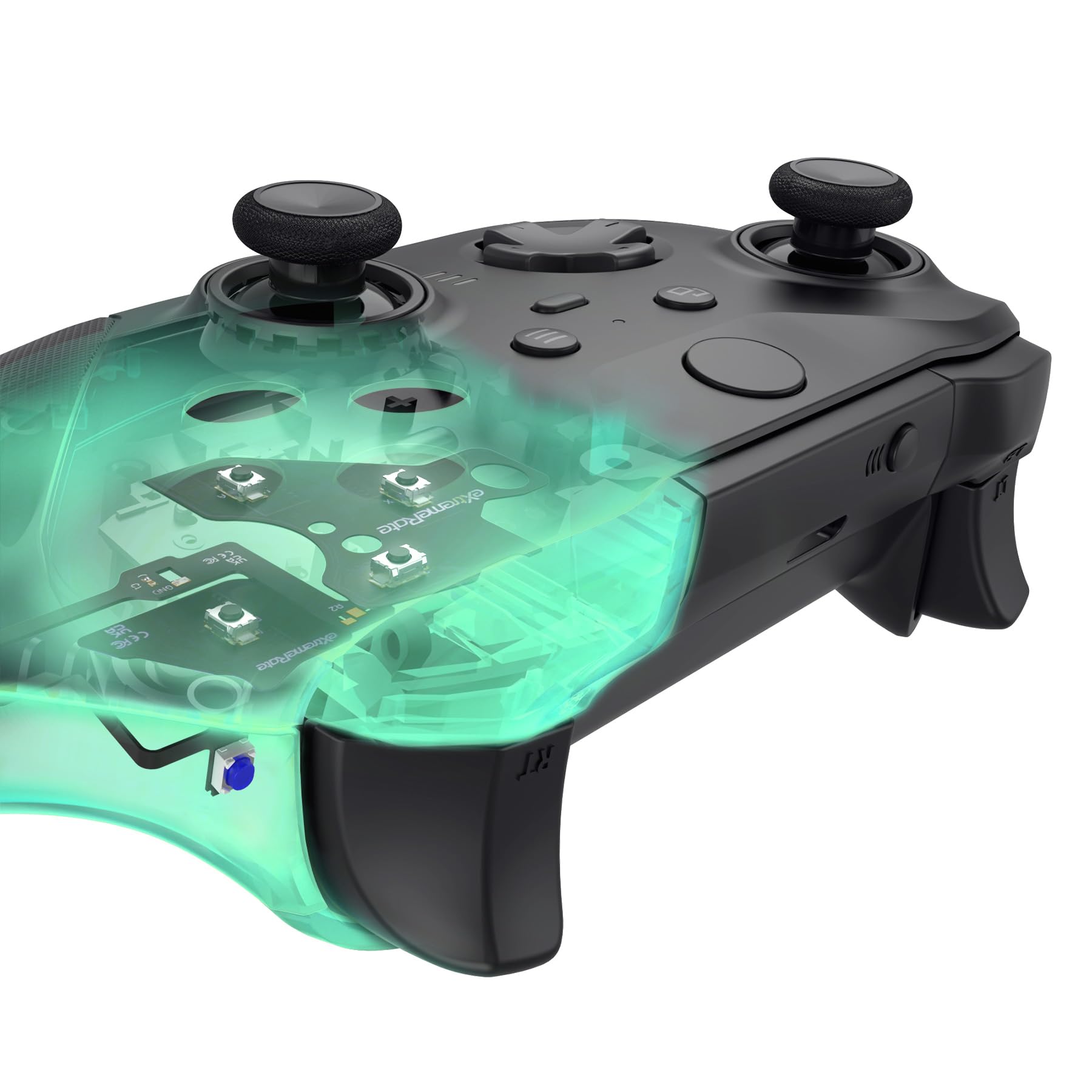 eXtremeRate Whole Clicky Kit pour Xbox Elite Series 2 Manette avec Gâchette & Boutons pour Xbox Elite Series 2 Core Manette (Modèle 1797) Switches Tactiles Ergonomiques Kit Clicky - Version Forte