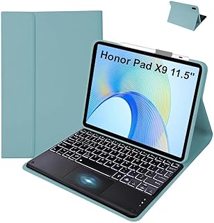 X9115 Keyboard Case Cover for Honor Pad X9 11.5 inch 2023 with High Sensitive Touchpad, 7 Color Backlit, Pencil Holder, De Price In India
