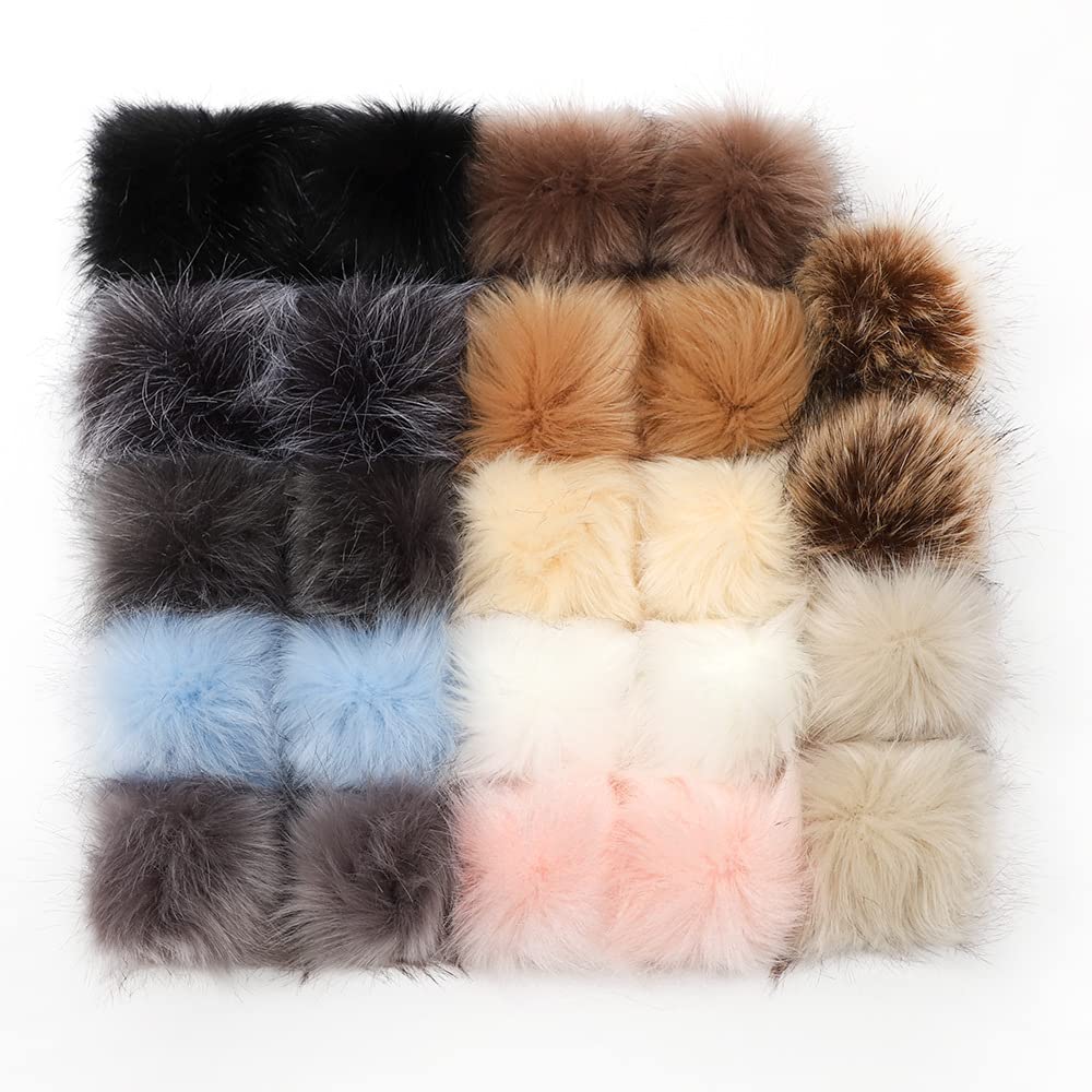10 stuks kunstbont pompon bontpompon 6 cm pluizige pompon bontpompon 10 stuks kunstbont pompon bontpompon 6 cm pluizige pompon bontpompon