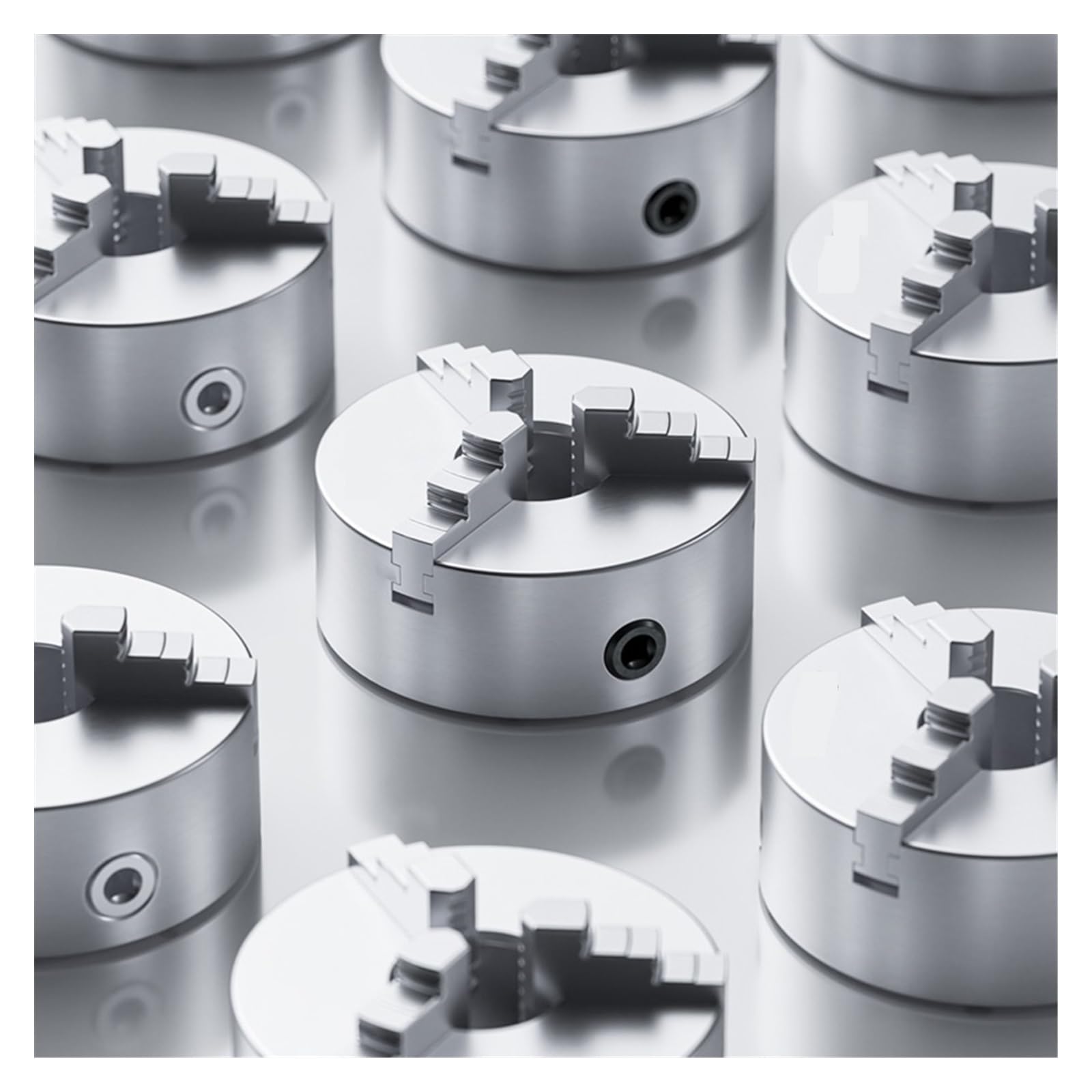 Mandrino for tornio K12 80 100 125 160 200 250 130 Mandrino autocentrante a Quattro Griffe Sanou da 100 mm Mandrino a Scorrimento da 4 Pollici for Piccola L(K12-125)