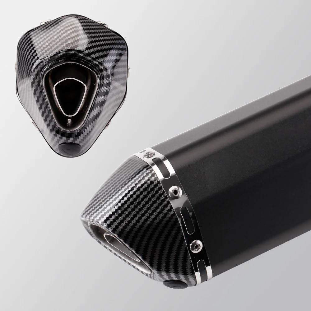 Pasuje Do CBR500R CB500X/F Motocyklowy Układ Wydechowy Zmodyfikowany Tłumik 51mm Rura Z Łączem Środkowym rura wydechowa(TYPE-H)