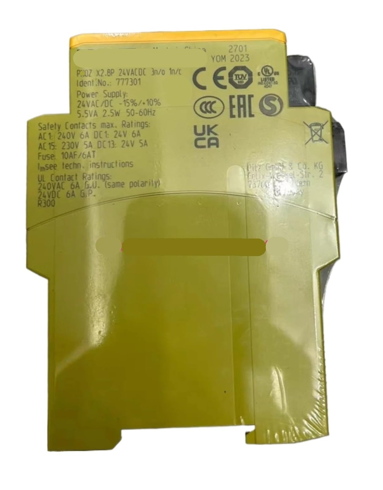 CLEUFWKO 1pcs Relay X2.8P 777301