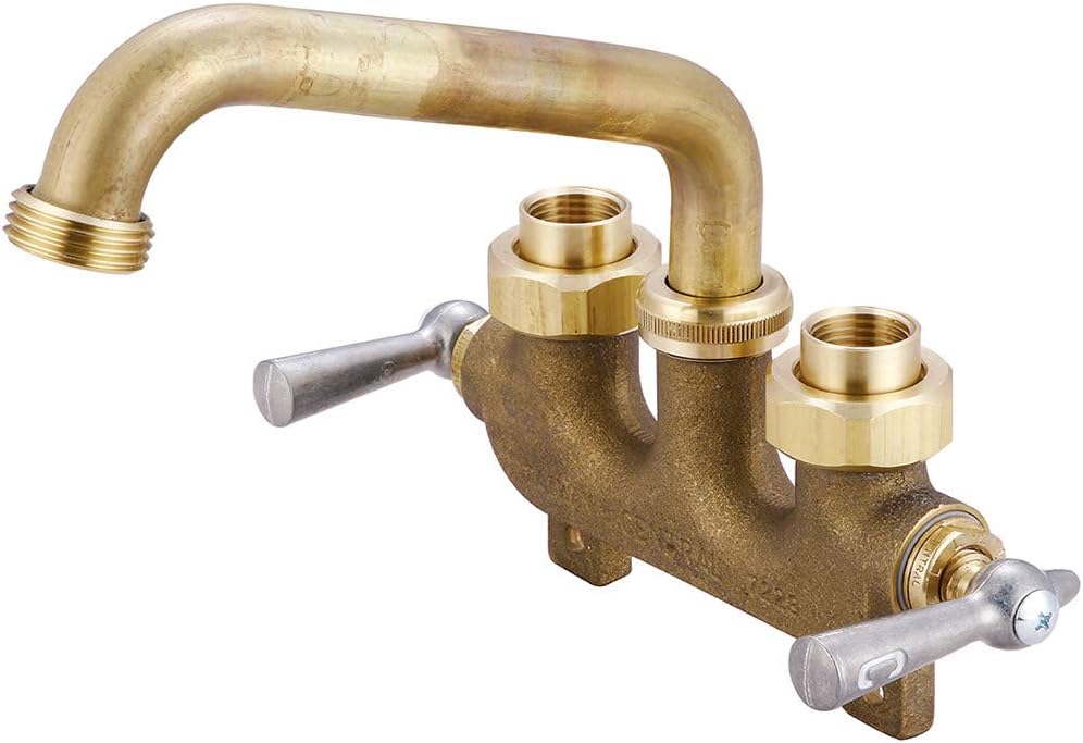 Gerber Classics Two Handle Laundry Faucet, Clamp On Mounting with