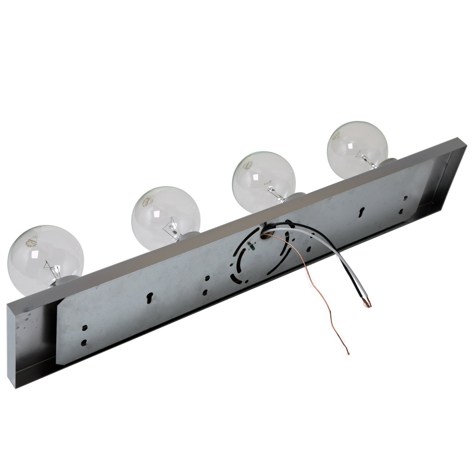 Boston Harbor V5CH043L 4-Light Chrome Vanity Bath Bar, 24-Inch