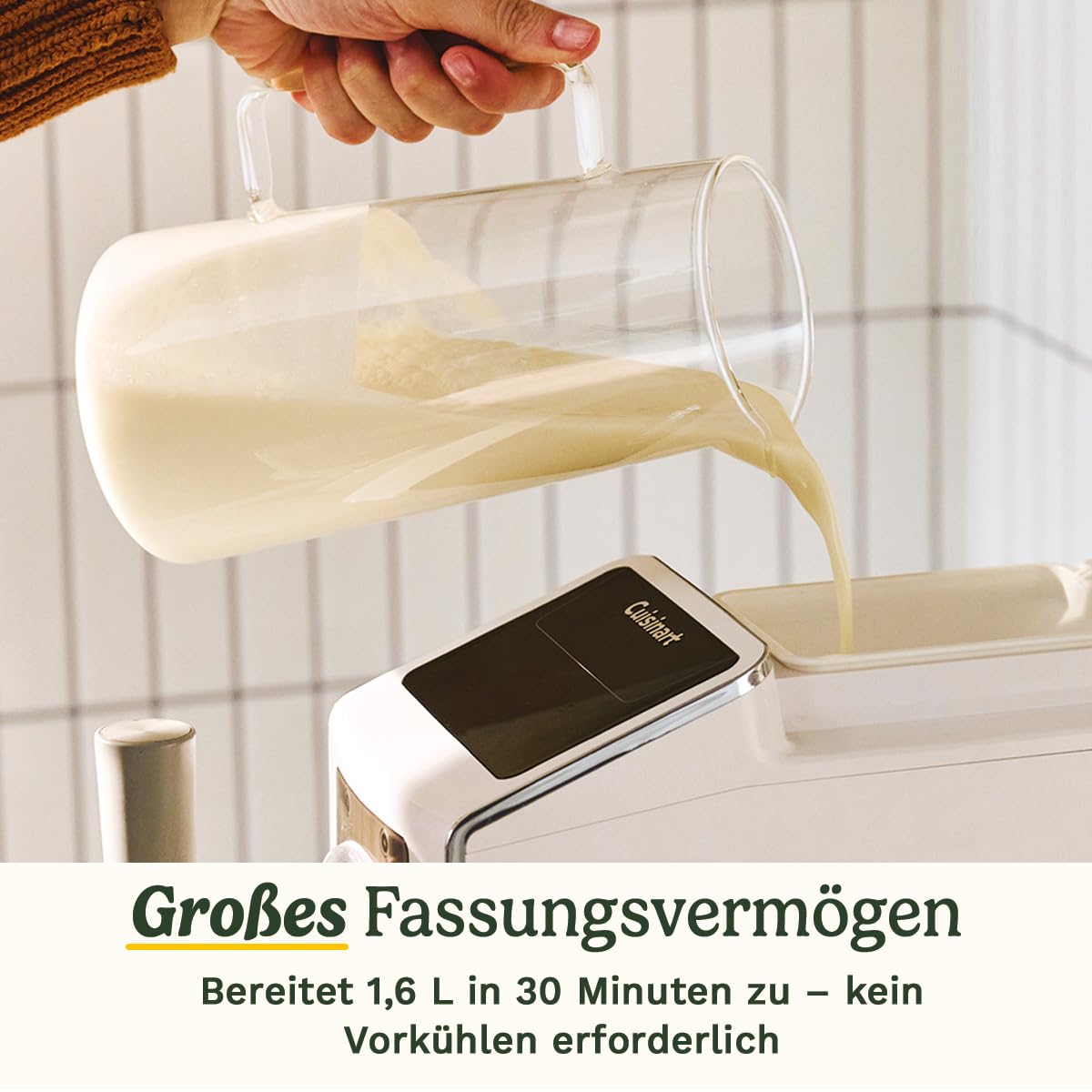 Cuisinart Frost Fusion – Gefrorene Getränke und Softeis in einem Gerät | 6 Voreinstellungen | Slushies, Frozen Cocktails, Frappés, Gefrorener Wein, Sorbet und Softeis | Fertig in 30 Minuten