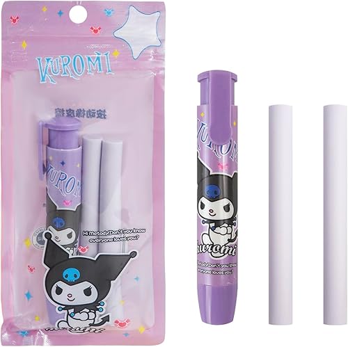 Borrador Kawaii para niños, borradores retráctiles para lápices, divertidos borradores adecuados para niños mayores de 6 años, suministros de
