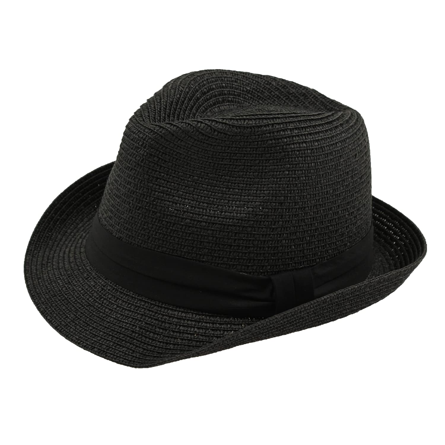 Carnavalife Sombrero Paja Hombre Mujer Fedora Borsalino Trilby Gorra Panamá Verano Playa ala Corta Moda Unisex