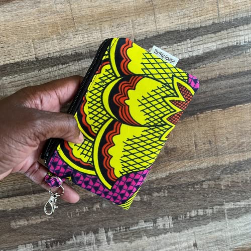 African Fabric Coin Purse for Women, Coin Pouch3
