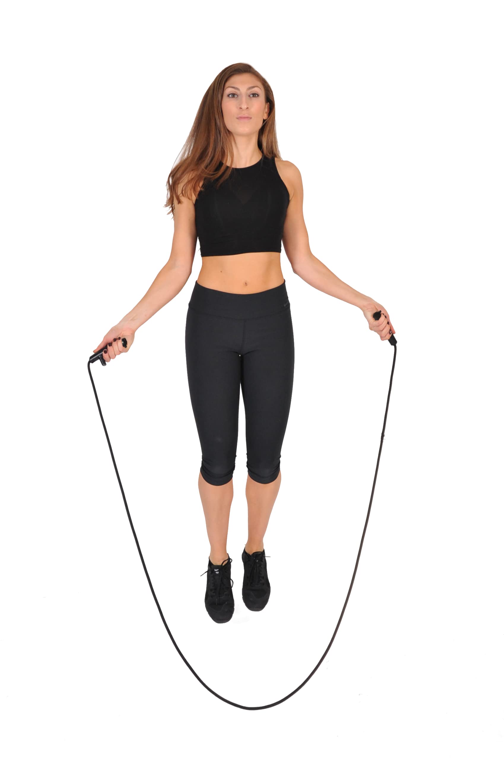 Corde per saltare di resistenza, innovative corde per saltare per fitness, fasce di resistenza per allenamento cardio esercizio fisico all-in-one casa palestra sport lunghezza regolabile corda