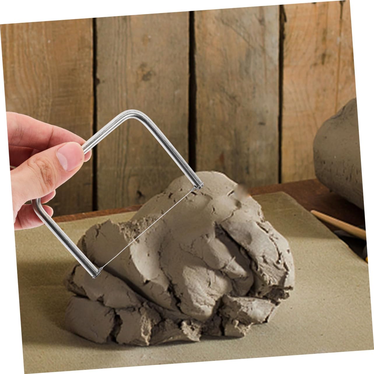 Operitacx 8piezas Herramienta De De Arcilla Cuerda De Inoxidable Para Escultura y Modelado Para y Artesanías Arcilla