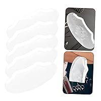 Vista 4 de PartyKindom 50 protectores de ojos para corte de cabello, visera transparente para salón de belleza, uso doméstico, protección facial duradera