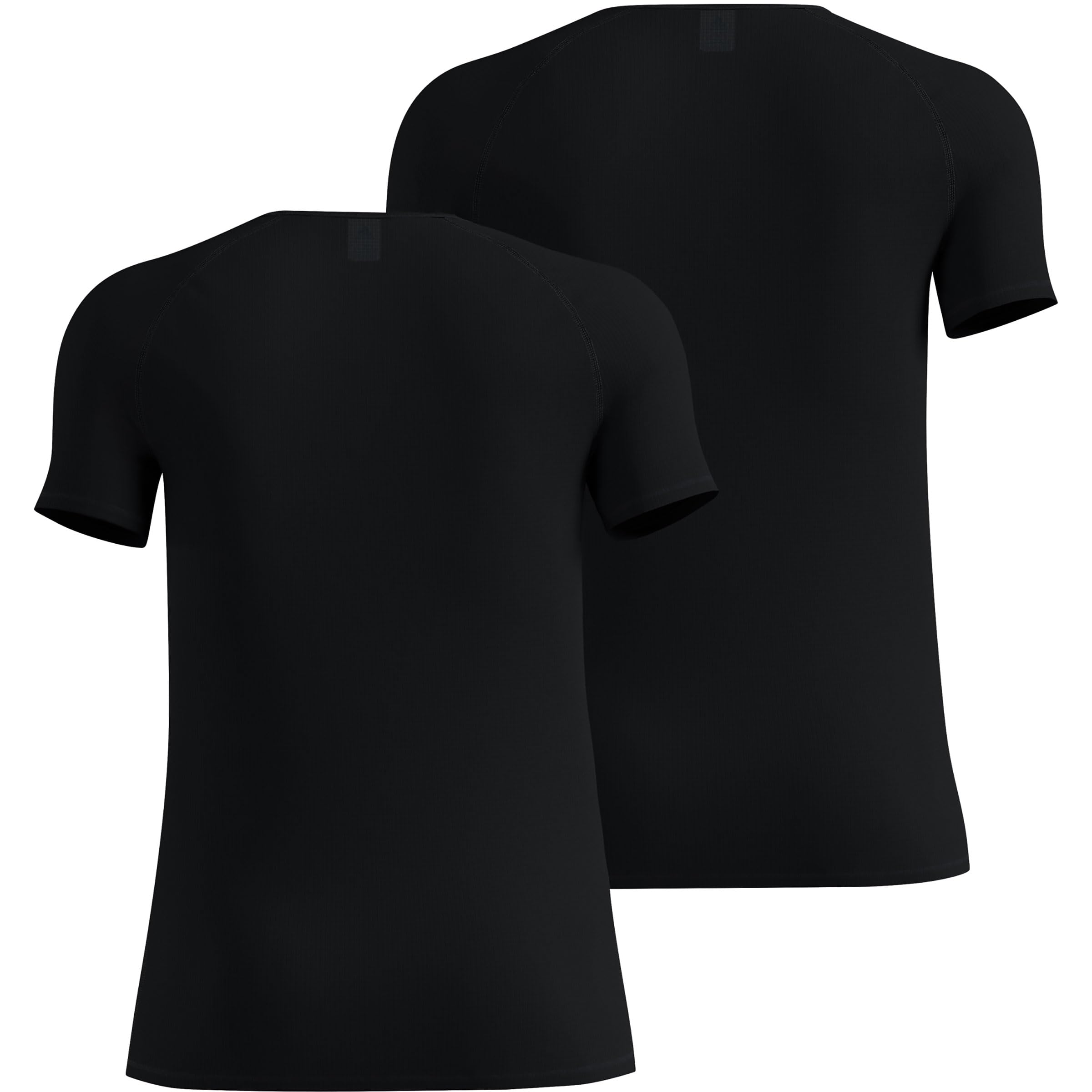 Odlo Active Light 2 Pack Unterhemd Herren schwarz - Black XXL