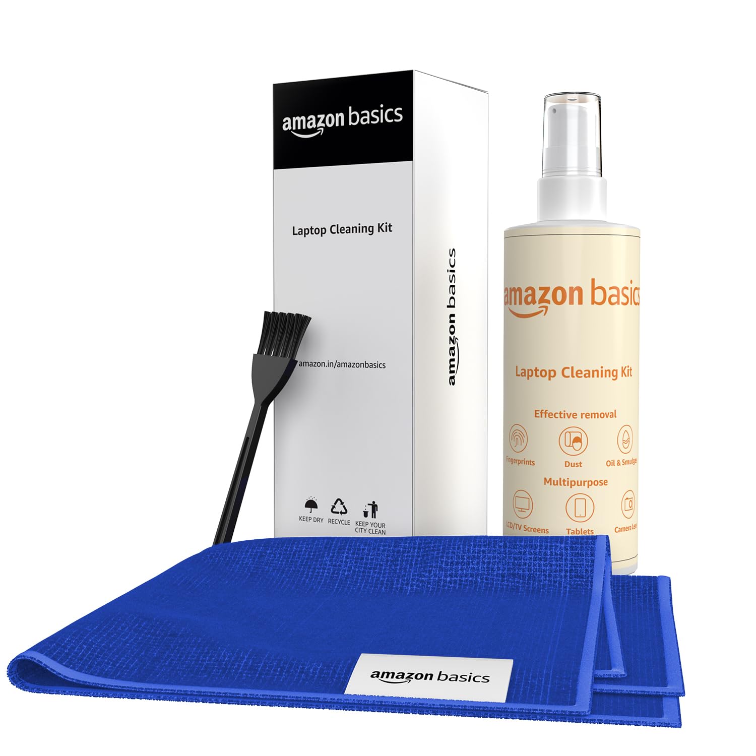 Amazon Basics 2-in-1 Professional Screen and Lens Cleaning Kit for Lens, Binocular, Laptop, TV, Monitor, Smartphone, Tablet | Non-Toxic Formula (250 ml) (B0CWP9QJMT) Amazon Price History, Amazon Price Tracker