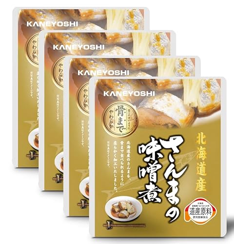 兼由 さんまの味噌煮 95g ×4パック