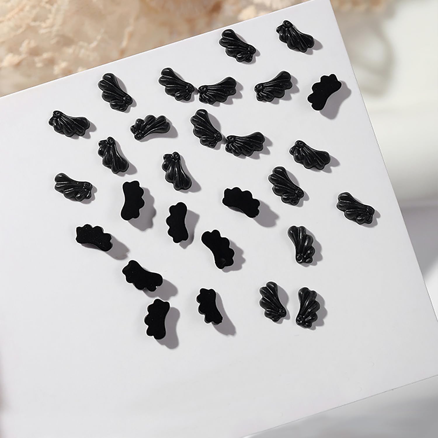 Amazon | ネイルパーツ 翼 ネイルパーツ 天使の羽 ネイルデコパーツ