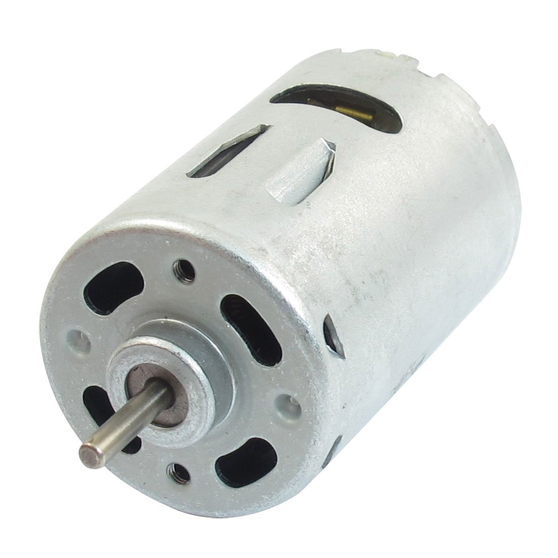 Moteur à Engrenages DC 12-36V 6800 RPM - Arbre 3mm, Diamètre 36mm | Pour Robots, Jouets, Machines électroniques