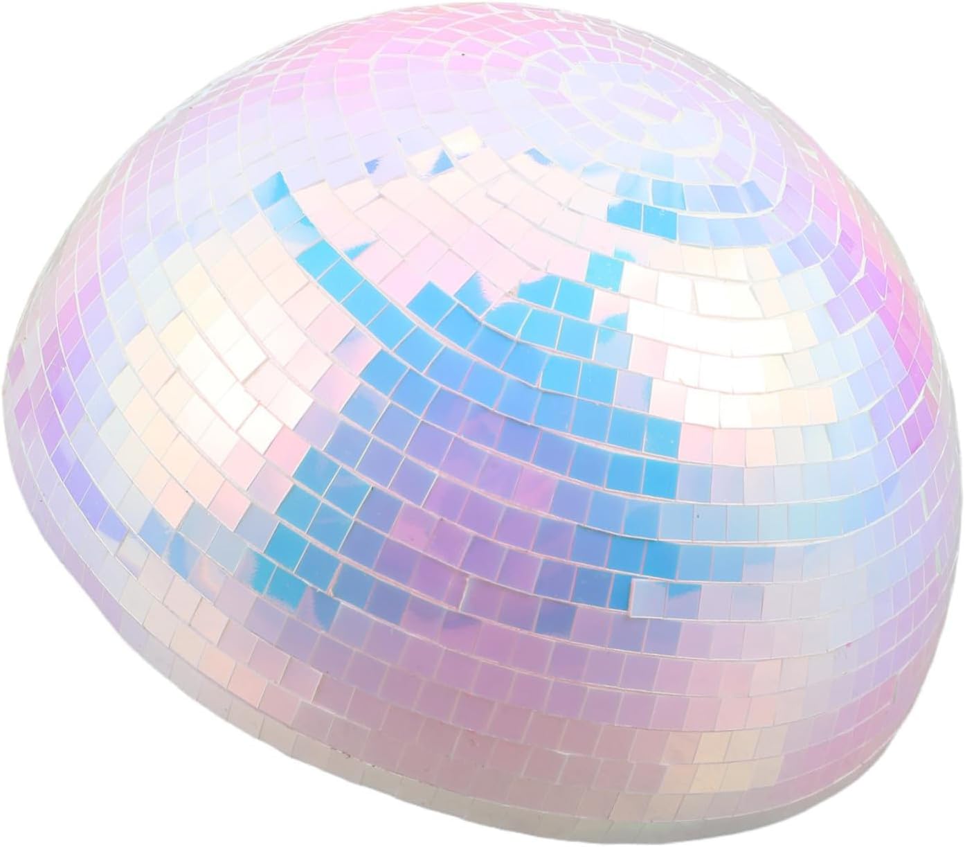 Bola Espejada Media Disco 20cm con Azulejos Reflectantes miniatura 1