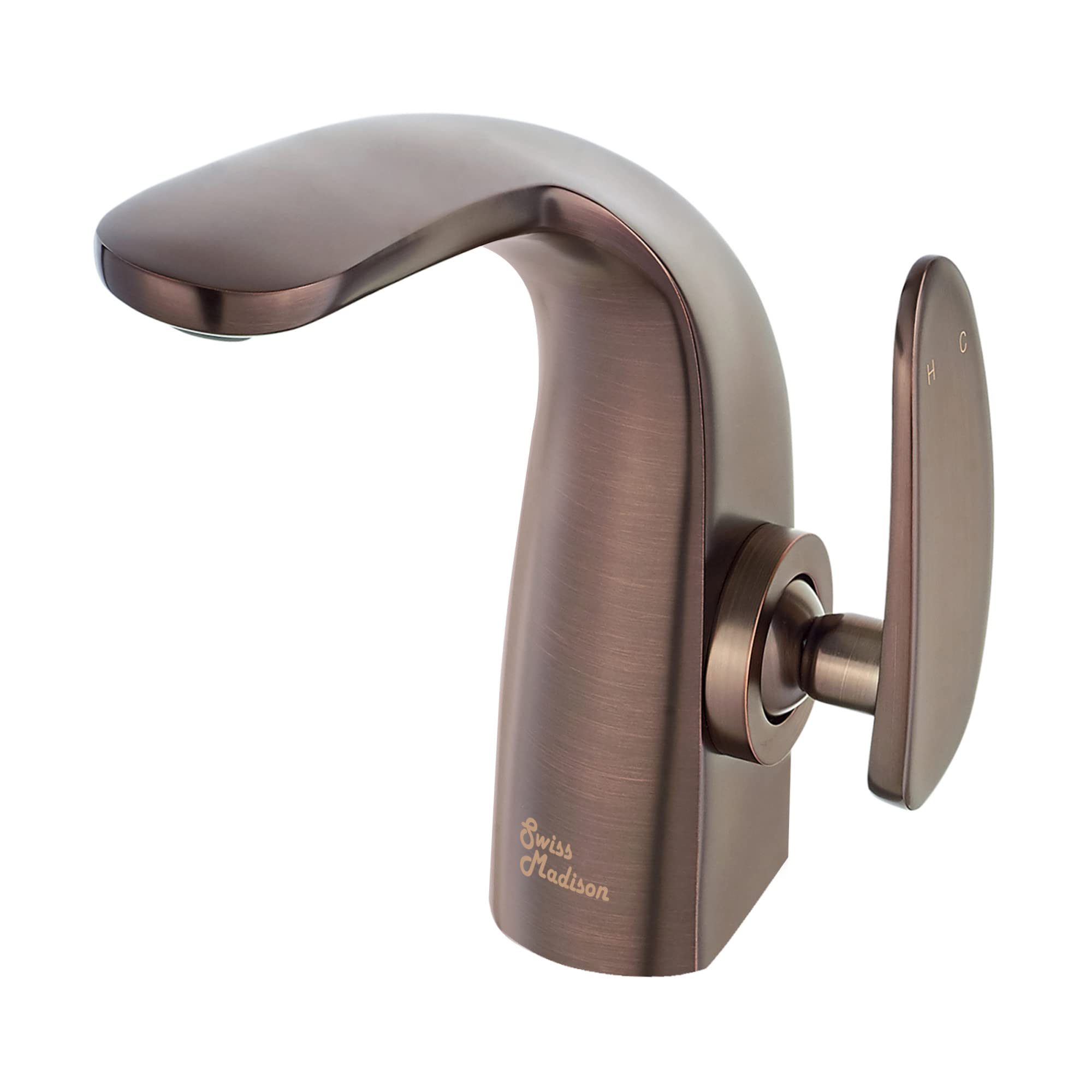 Swiss Madison Well Made Forever Château Single Hole, Single-Handle, Bathroom Faucet in Oil Rubbed Bronze