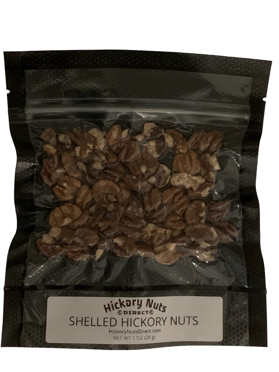 Hickory Nuts DirectRaw Shelled Hickory Nuts 1 Ounce