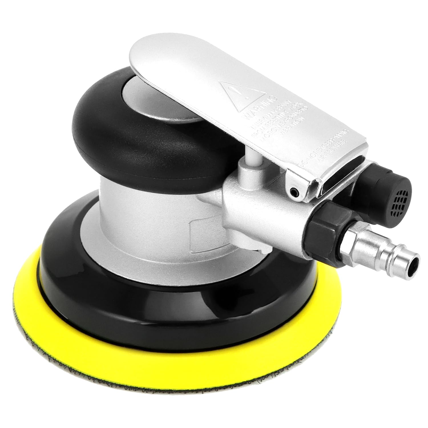 Levigatrice eccentrica ad aria compressa QWORK® 125 mm 12000 giri/min - lucidatrice pneumatica ad alte prestazioni per lucidare, levigare e levigare automobili