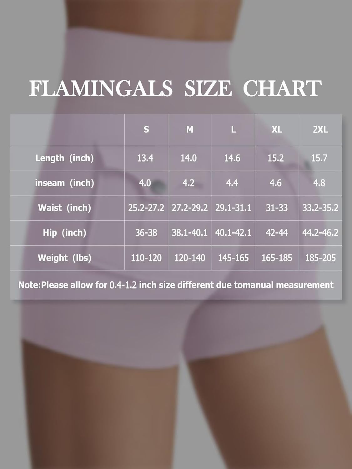 Flamingals Workout Shorts for Women with Cargo Pockets High Waisted Tummy Control Hidden Scrunch 4" Gym Yoga Biker Shorts