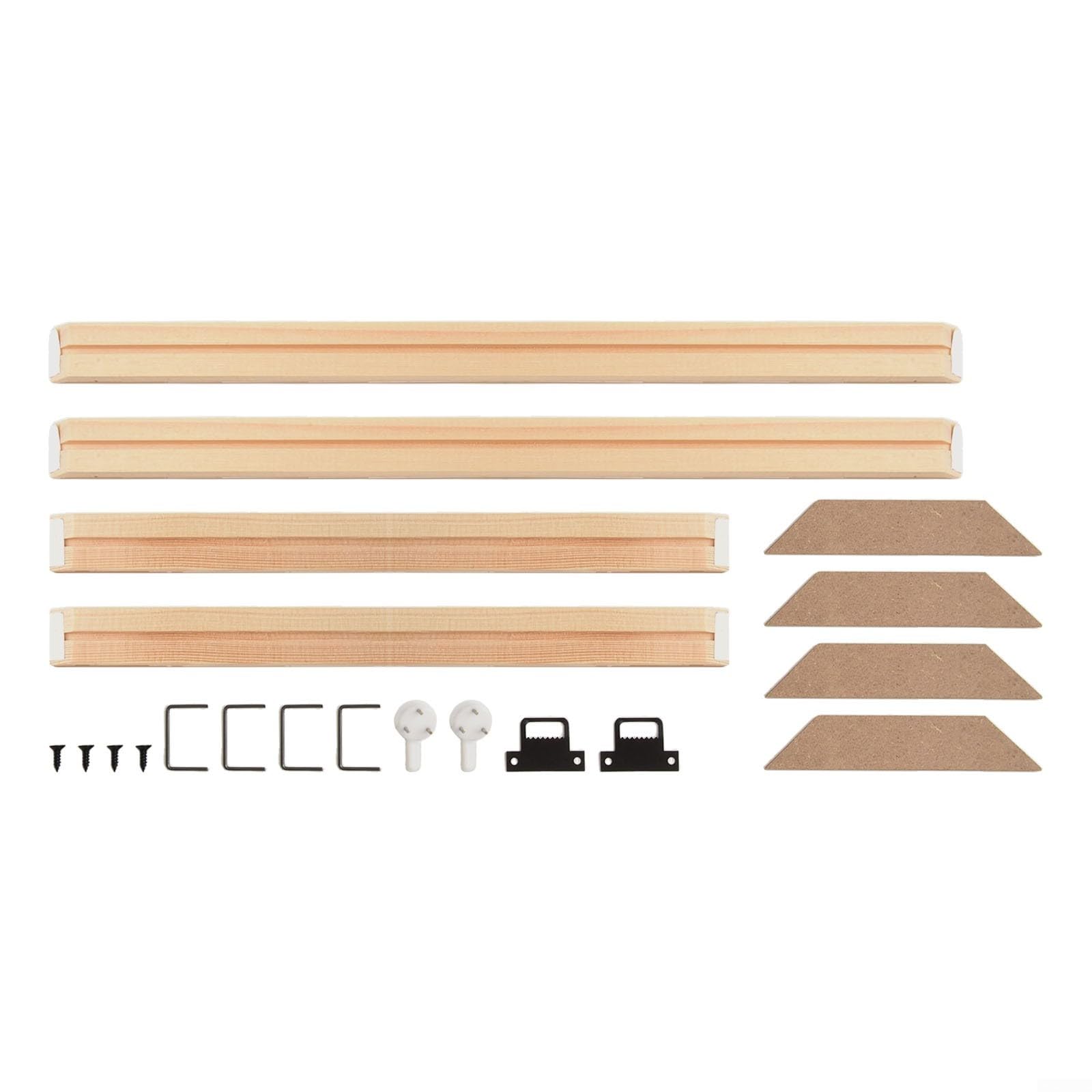 K Cornice Su Tela In Legno Massello Fai-da-te Barre Barelle Per Stampe Su Tela Ptura A Olio Con Diamanti Galleria D'arte Da Parete In Legno - Foto 2