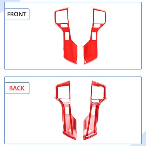 Miniatura 7 de Cubierta para panel de botón de dirección de consola central de automóvil compatible con Toyota TundraSequoia 2014-2021 Tacoma 2016-2023 4Runner