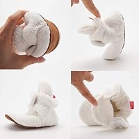 Vista 73 de Sawimlgy - Botines de algodón antideslizantes para recién nacido, con agarre, para cuna o para el invierno 010/Amarrón