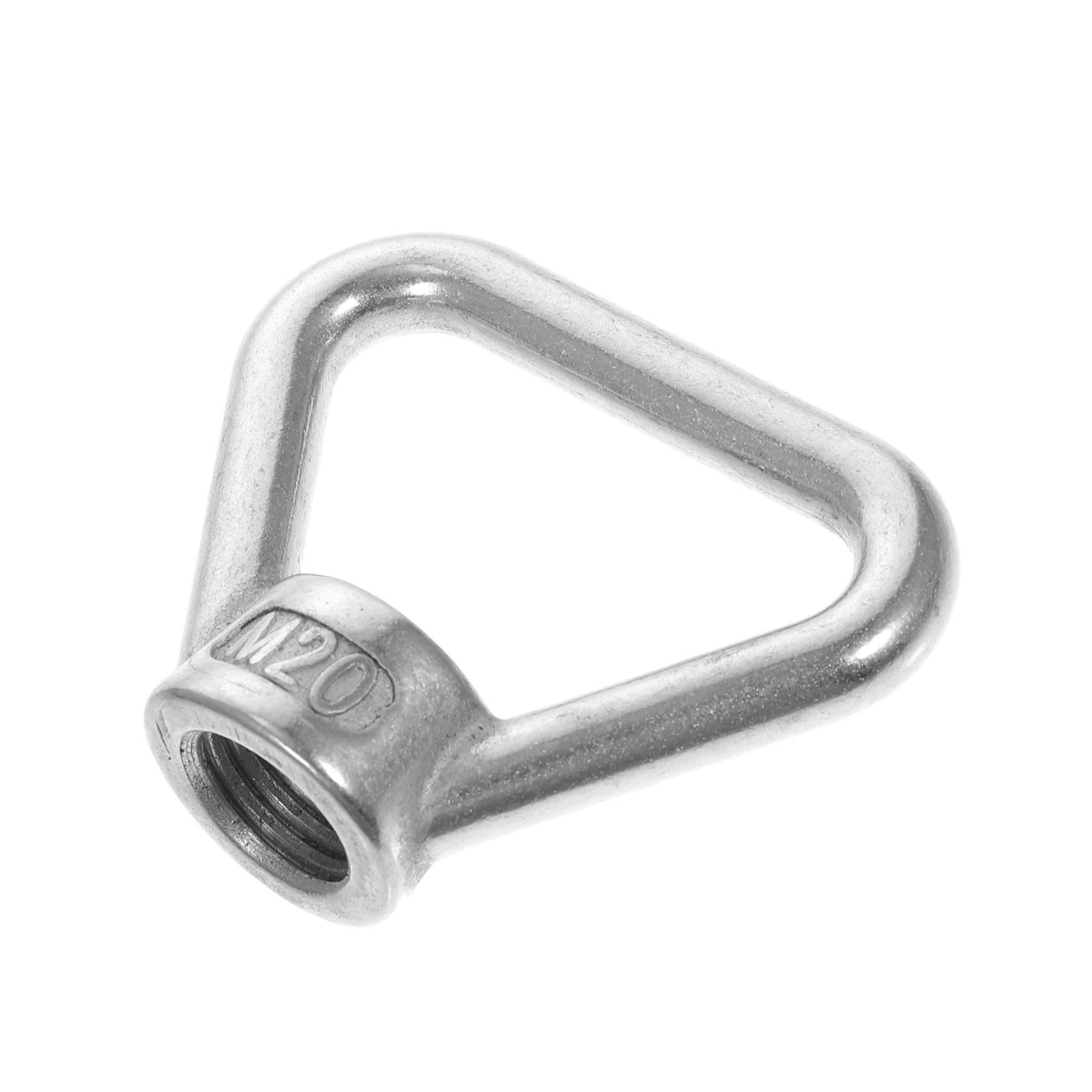 STOBAZA Stainless Steel Nut Set of 6 304 Grade Marine Lifting Eye Nut Heavy Duty Fastener Kayak Boat