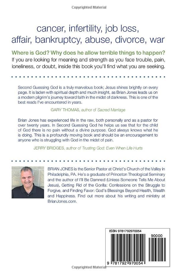 Second Guessing God: Hanging on When You Can't See His Plan - Image 2