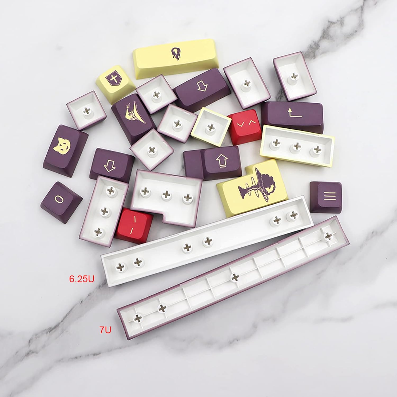 Theme for Cap PBT 5 Sides Dye Sublimation Keycaps for Switch Mechanical Keyboard XDA Profile for 130 Fo Dye Sub Keycaps Keycap XDA Profile