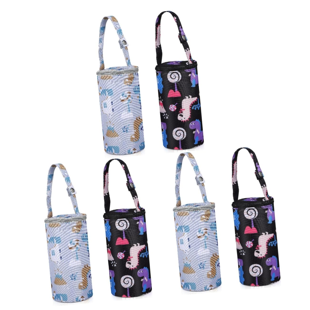 ibasenice Porta Pure Bebe Bolsa Térmica para Biberón De 6 Uds Bolsa para Biberón De Alimentación para s para Biberones Térmica para Biberón De Leche para Biberón De Leche