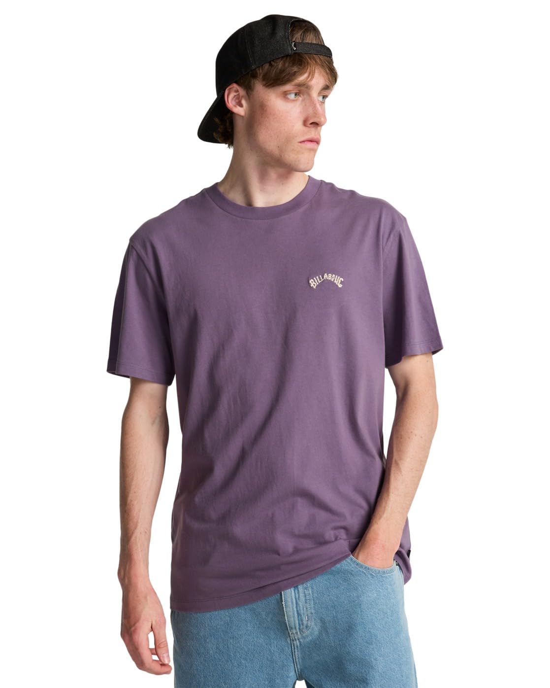BILLABONG Arch Crew - Short Sleeve T-Shirt - Men - Purple