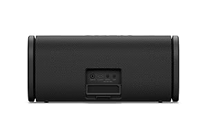 Sony ULT Field 5 Wireless Portable Bluetooth Speaker, IP67 Waterproof, Dustproof, and Rustproof with Enhanced Bass, 25 Hour Battery, 360 Party Light, and Shoulder Strap (SRSULT50B), Black
