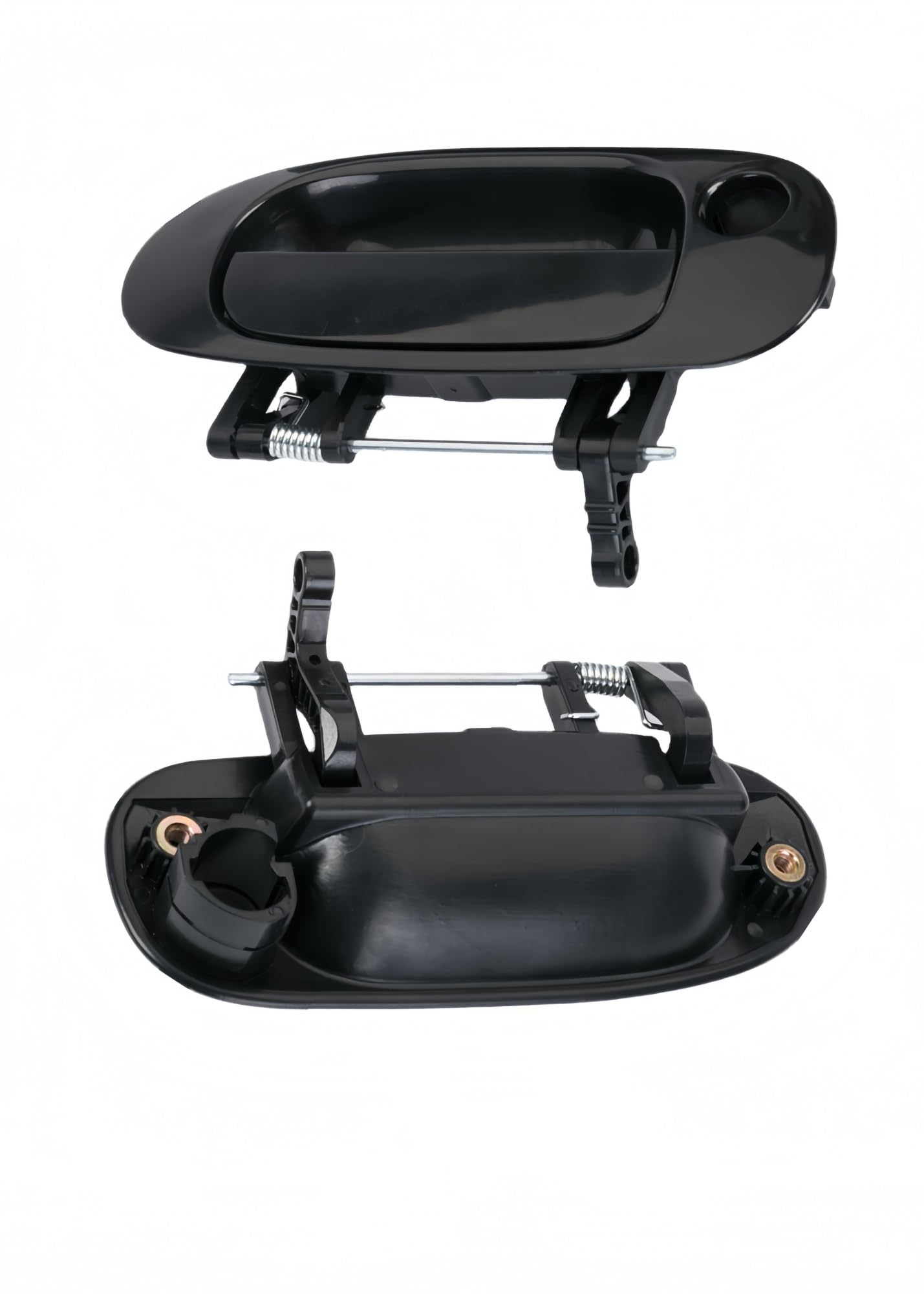 Zynther Front Left And Right Car Outside Door Handle Exterior Door Handle For Mitsubishi For Carisma Front Rear Left Right Black 1998-2002(Front Left And Right)