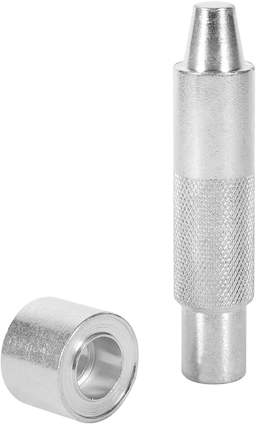 Utoolmart Eyelet Hole Punch Die Tool, 17mm Grommet Setter Hollow Punch for Leather Craft Clothing Handbag Fabric Curtain Jacket Rivet Setter (1400#)