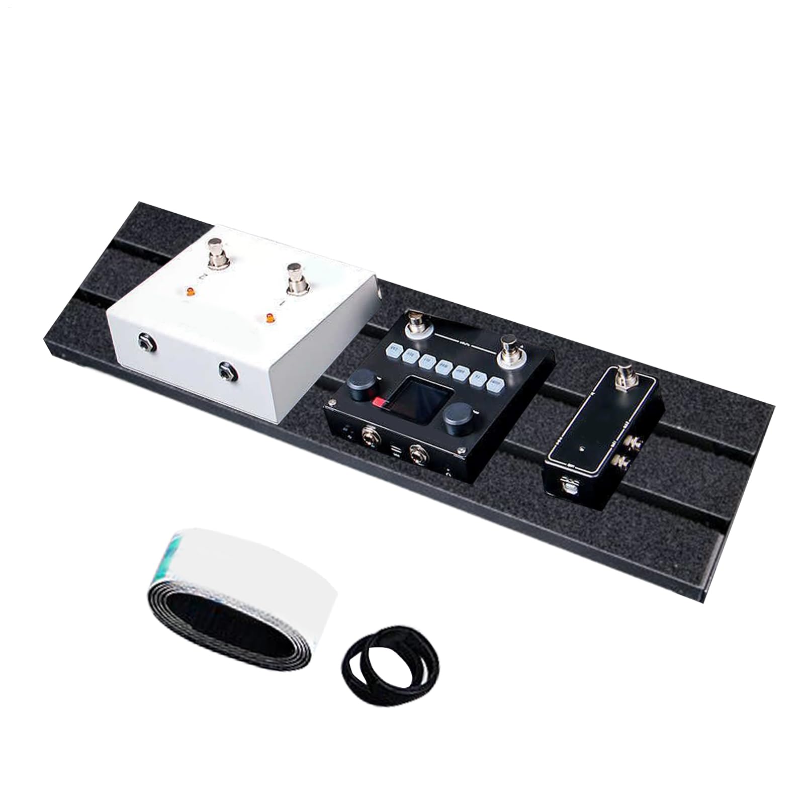 Pedaliera effetti Preciso Robusto | Organizzatore Cavi per Pedalboard Effetti Per palco, studio, amanti della musica, musicisti, professionisti, principianti
