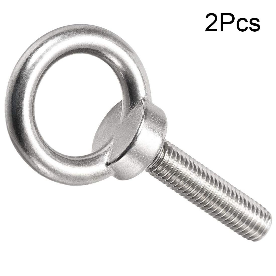 TA-VIGOR 2Pcs M12 x 50mm Lifting Long Eye Bolt, 304 Stainless Steel Wall Expansion Anchor Bolts - Image 3
