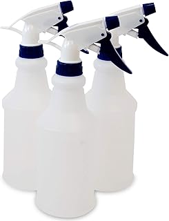 Sponsored Ad - CSBD 16oz Plastic Spray Bottles, Empty and Reusable for Cleaning Solutions, Water, Auto Detailing, or Bathr...