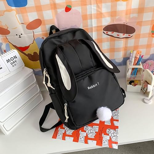 Mochila Polo One Coelho Juvenil Bolsa Escolar Resistente (Preto)