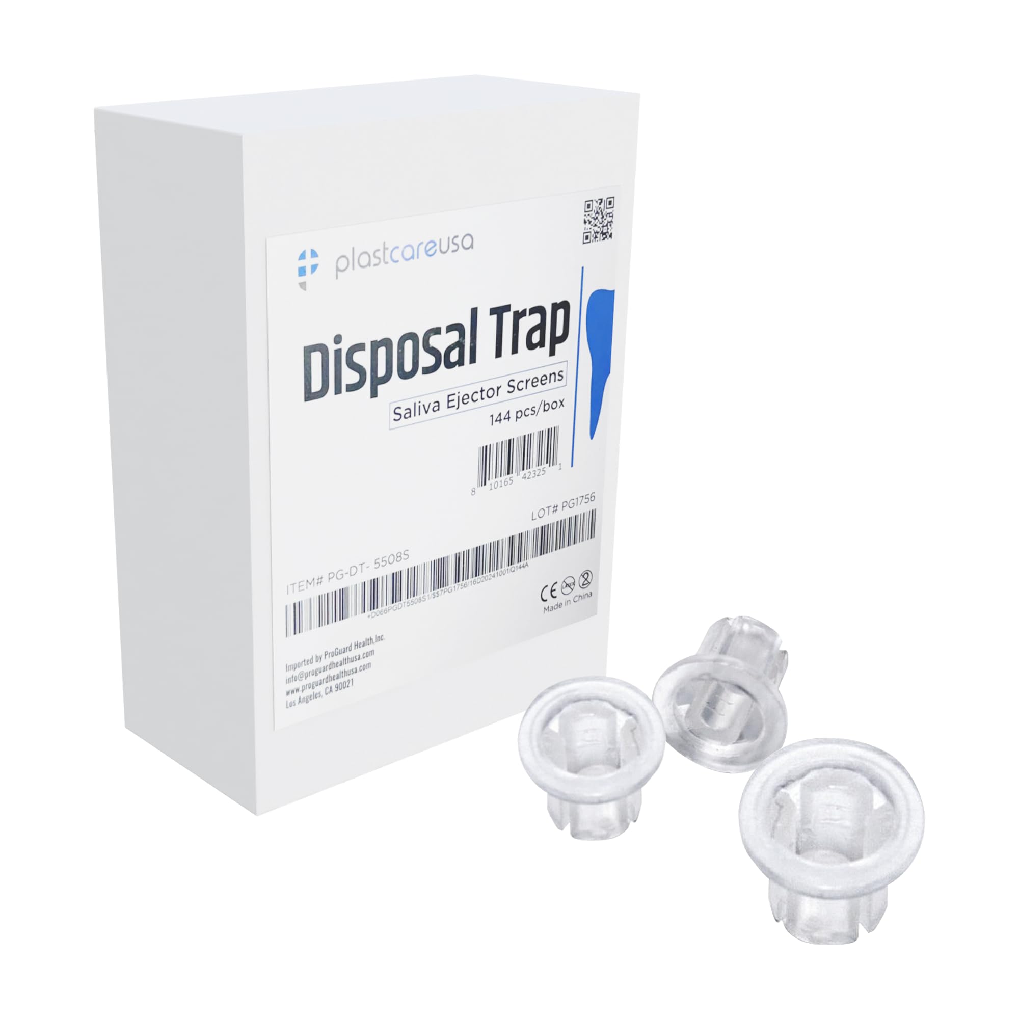 #5508S Disposable Saliva Ejector Traps – Compatible with Dental Units | High-Quality Filtration Screens for Dental Suction Systems (Box of 144)