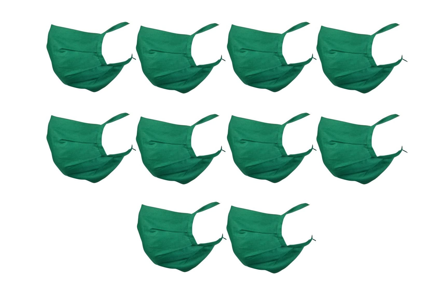 ZYGOMA Cotton MASK (PACK OF 10) Washable, Reusable, Autoclavable, Surgical Doctor Mask, 100% Cotton, Green (PACK OF 10, FACE MASK) (B0BX66N2W4) Amazon Price History, Amazon Price Tracker
