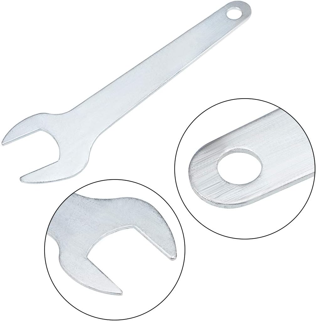 uxcell rotary tool Wrench, 22mm Open Ended Wrench Spanner 2pcs